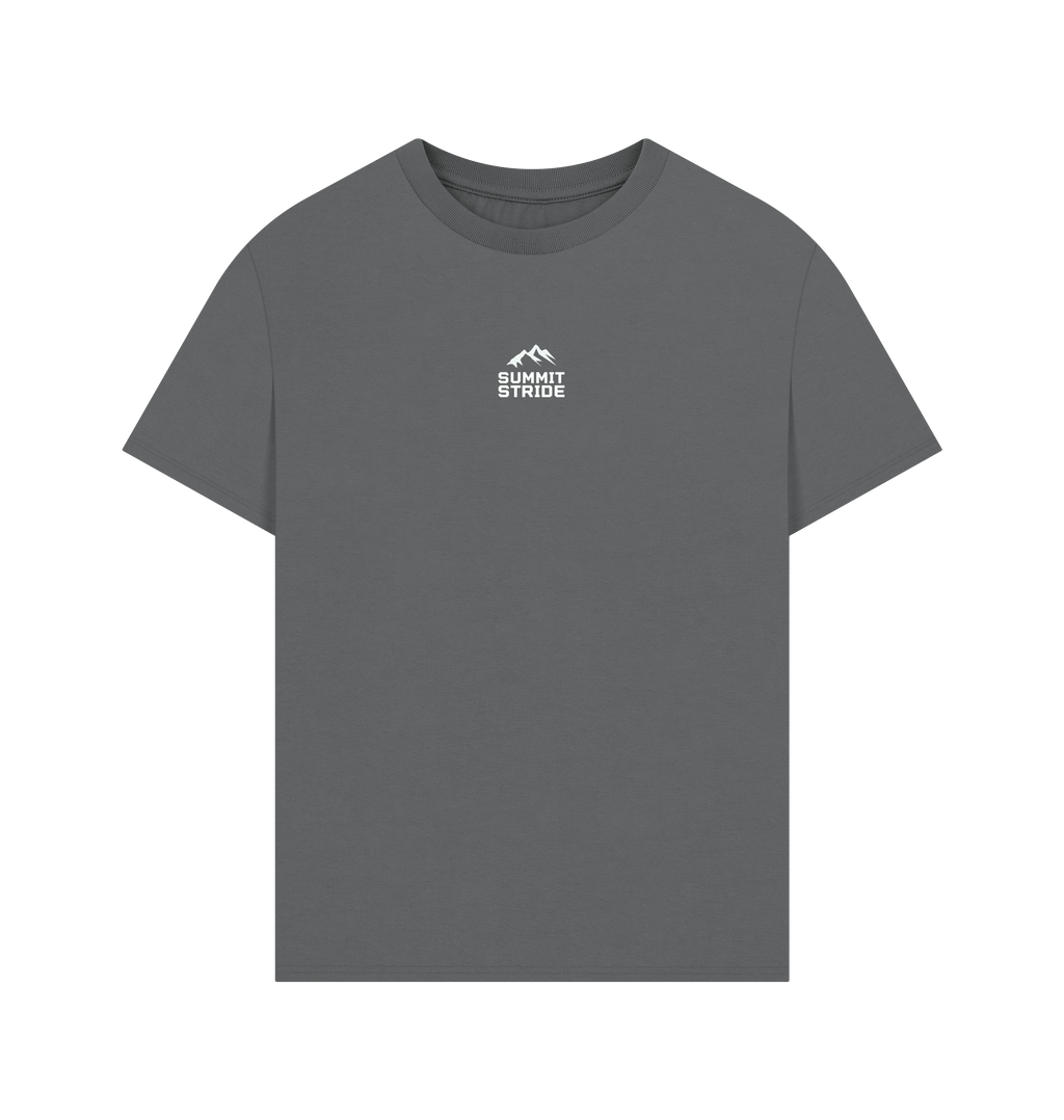 Slate Grey Printed T-shirt Front
