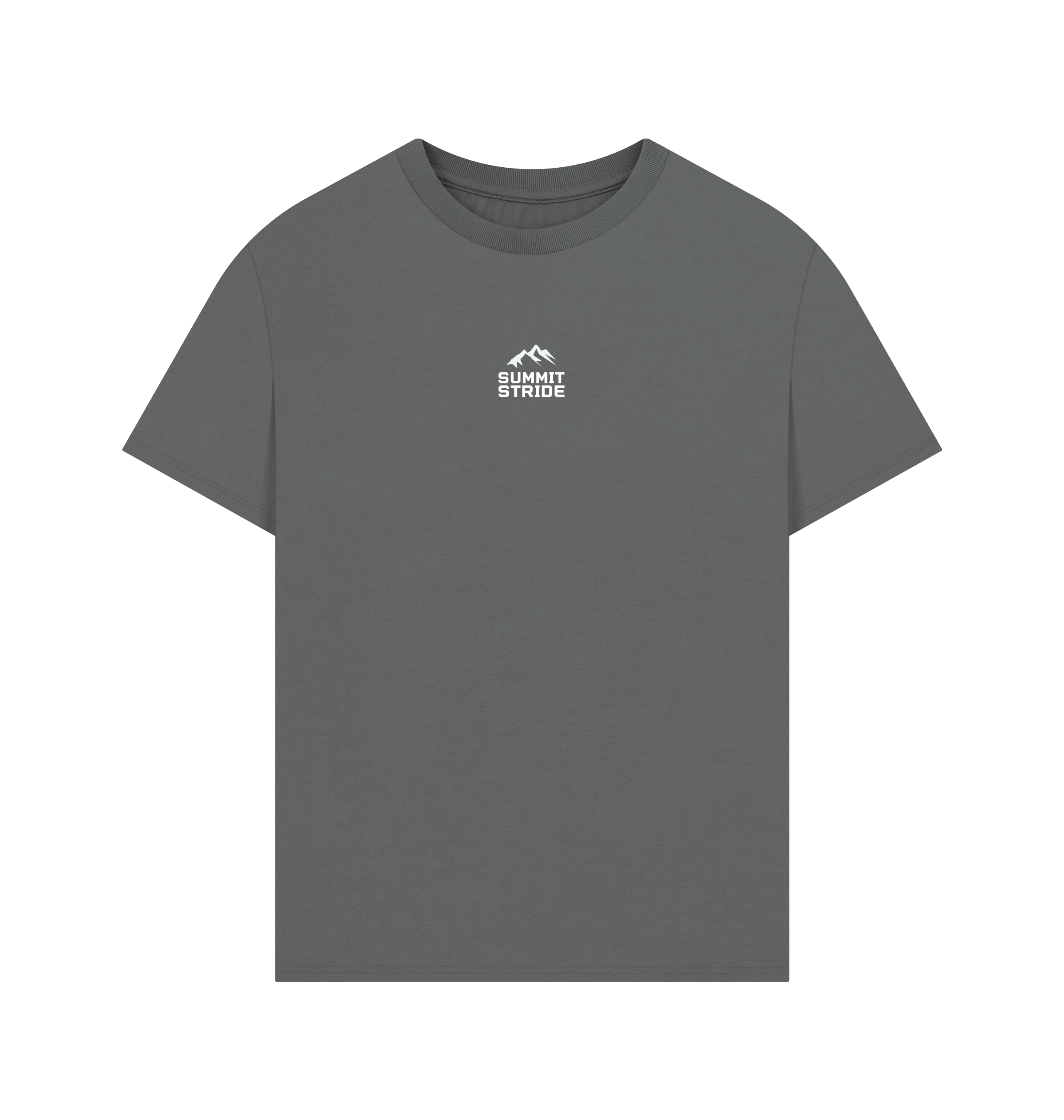 Slate Grey Printed T-shirt Front