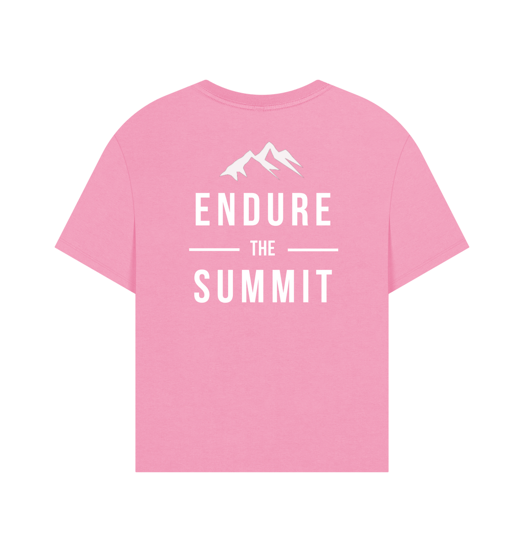 Rose Pink Printed T-shirt Back