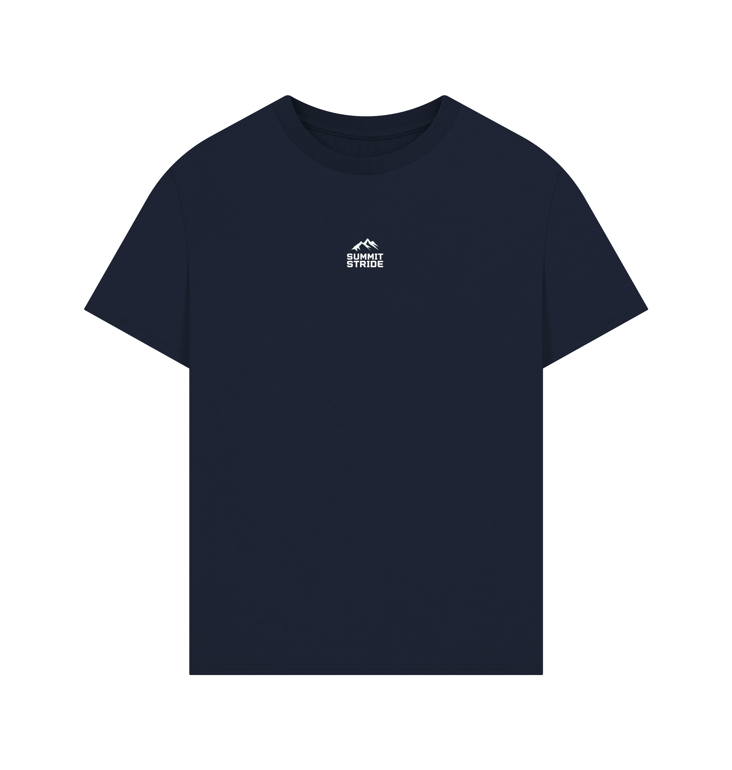 Navy Printed T-shirt Front