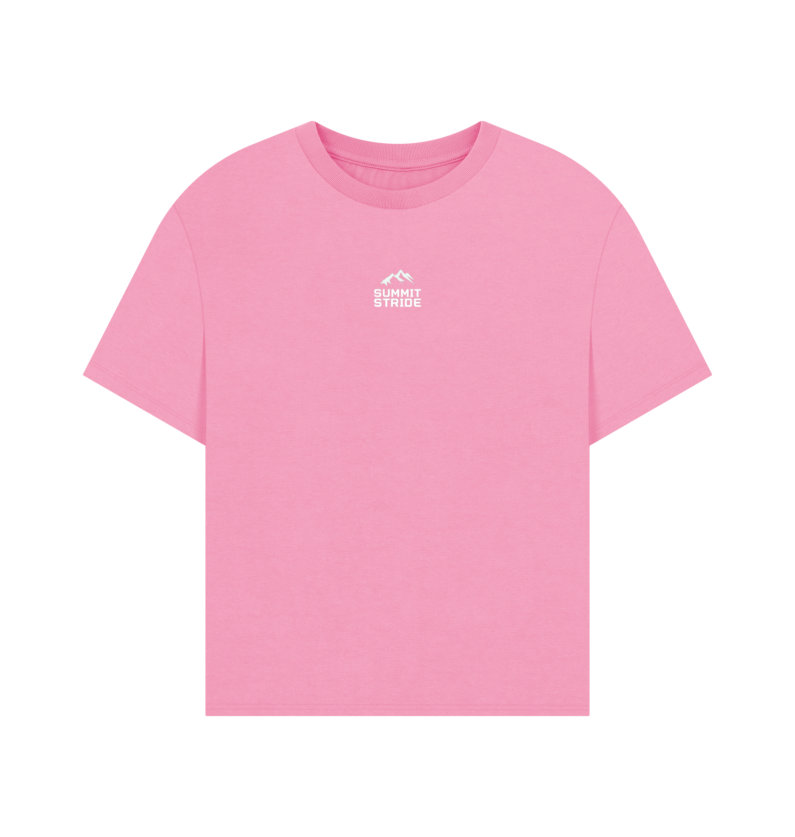 Rose Pink Printed T-shirt Front