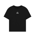 Black Printed T-shirt Front