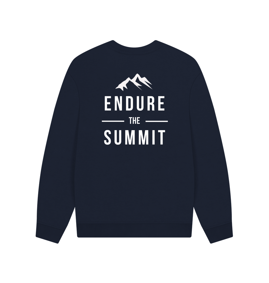 Mens Endure The Summit Oversized Sweatshirt - Summit Stride