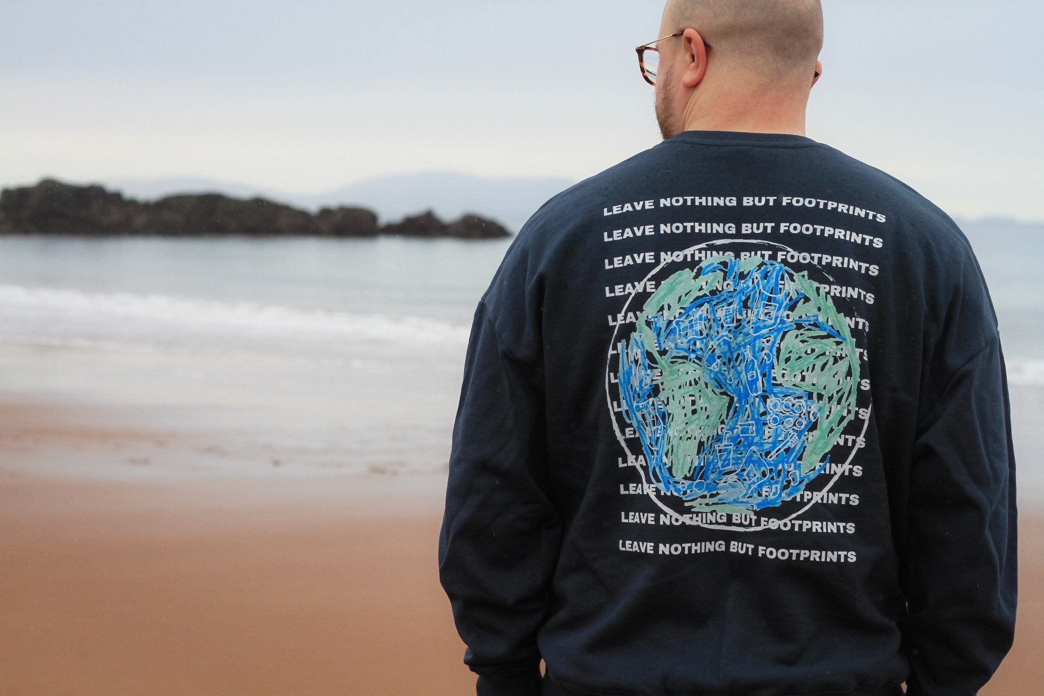 Mens LNBF Oversized Sweatshirt - Summit Stride