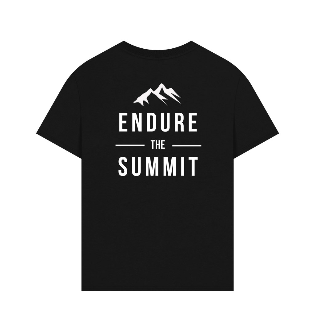 Mens Oversized Endure the Summit T-shirt - Summit Stride