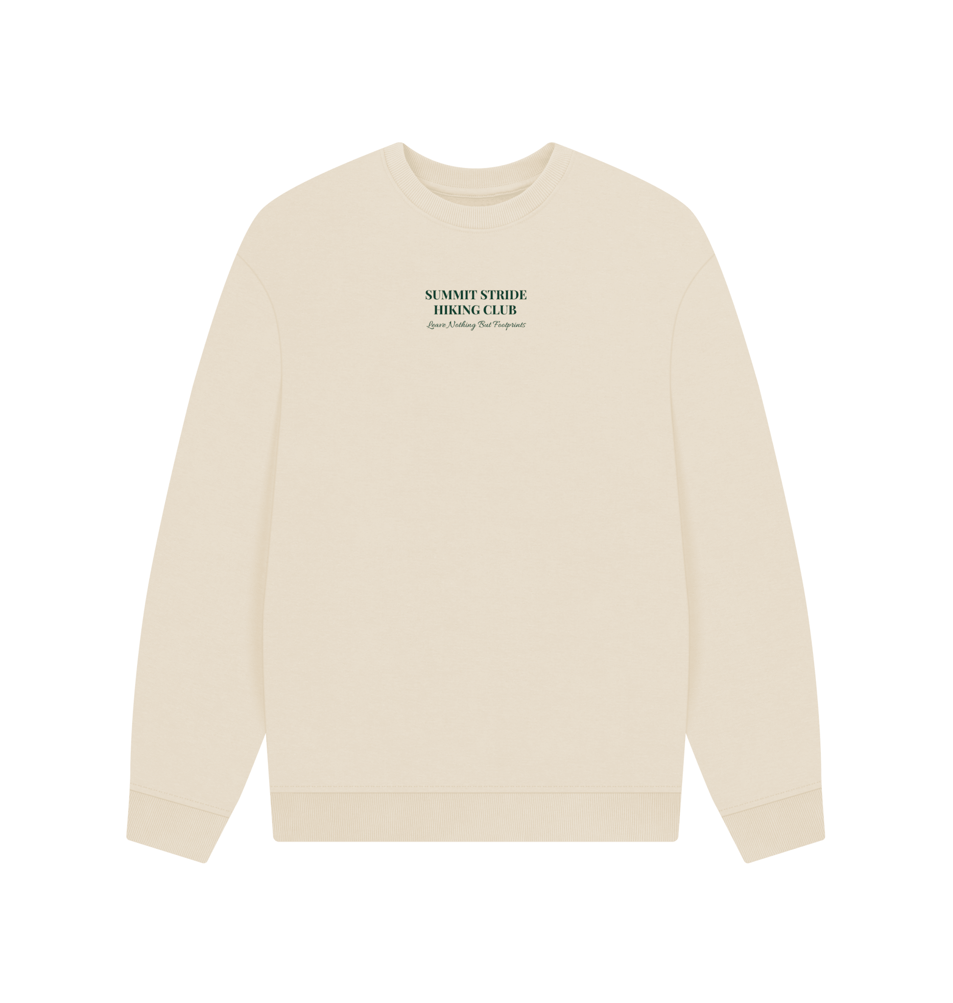 Mens Oversized Hiking Club Sweatshirt - Summit Stride