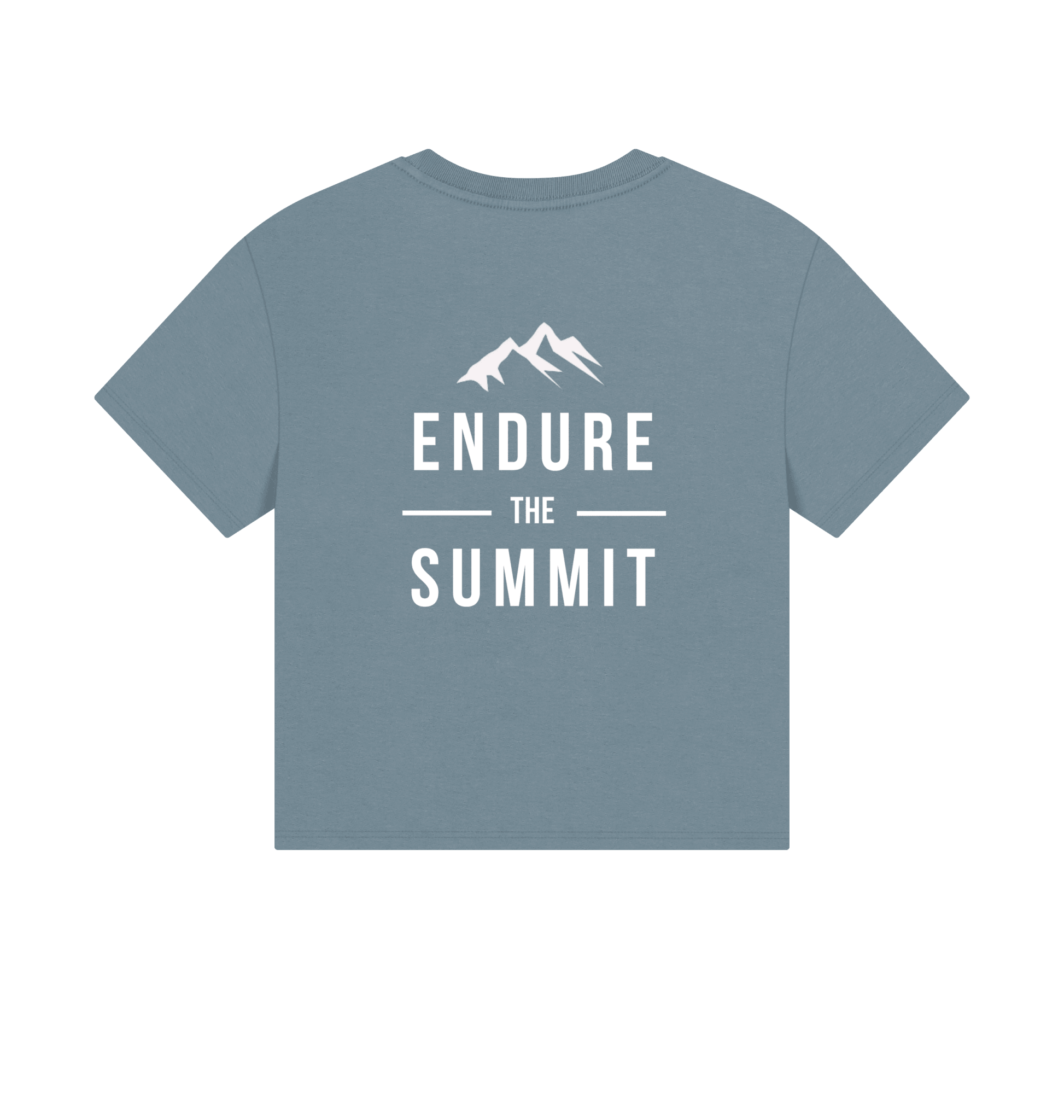 Womens Endure the Summit Boxy T-shirt - Summit Stride