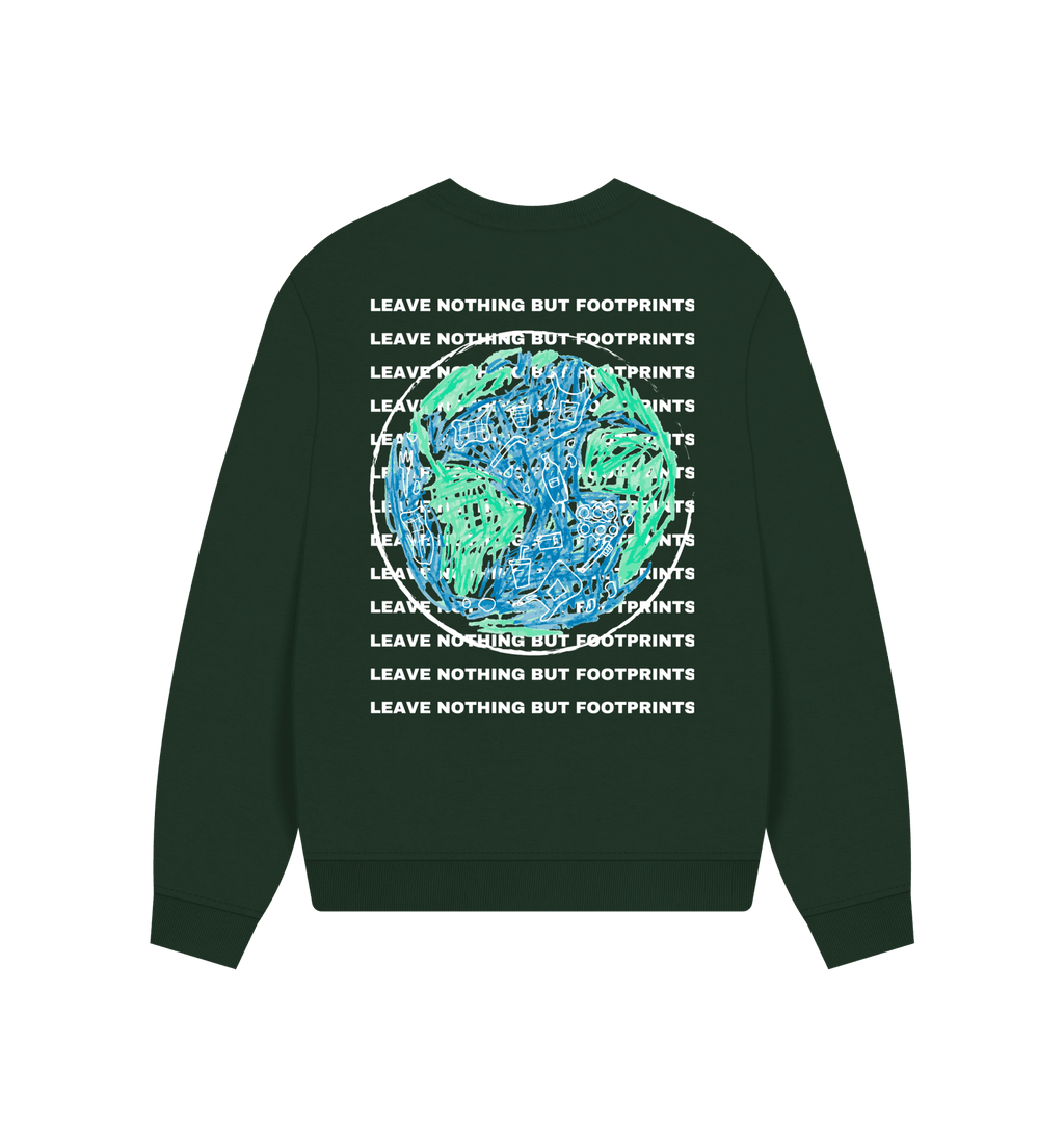 Womens LNBF Oversized Sweatshirt - Summit Stride
