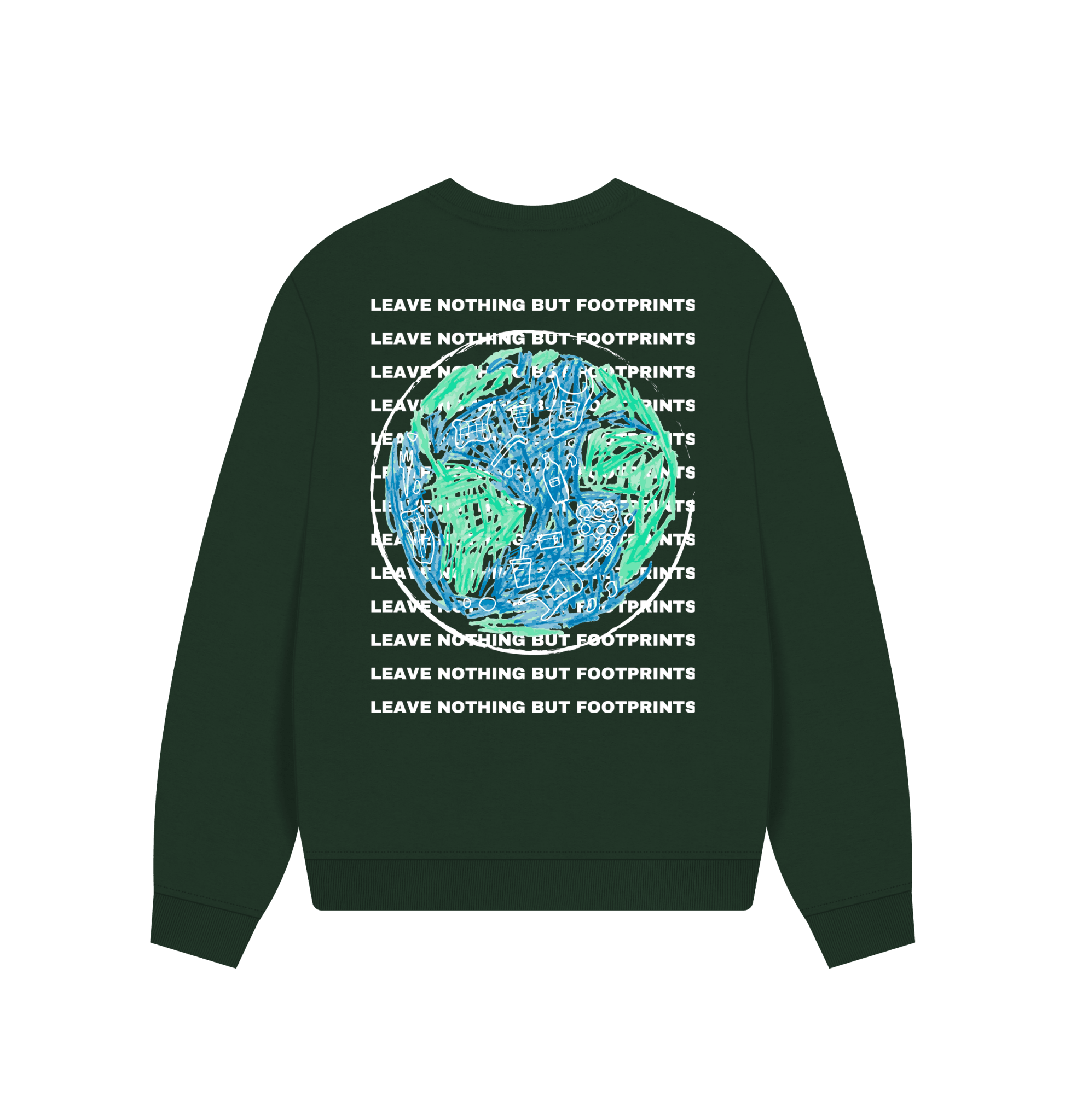 Womens LNBF Oversized Sweatshirt - Summit Stride