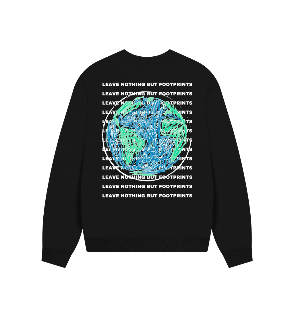 Womens LNBF Oversized Sweatshirt - Summit Stride