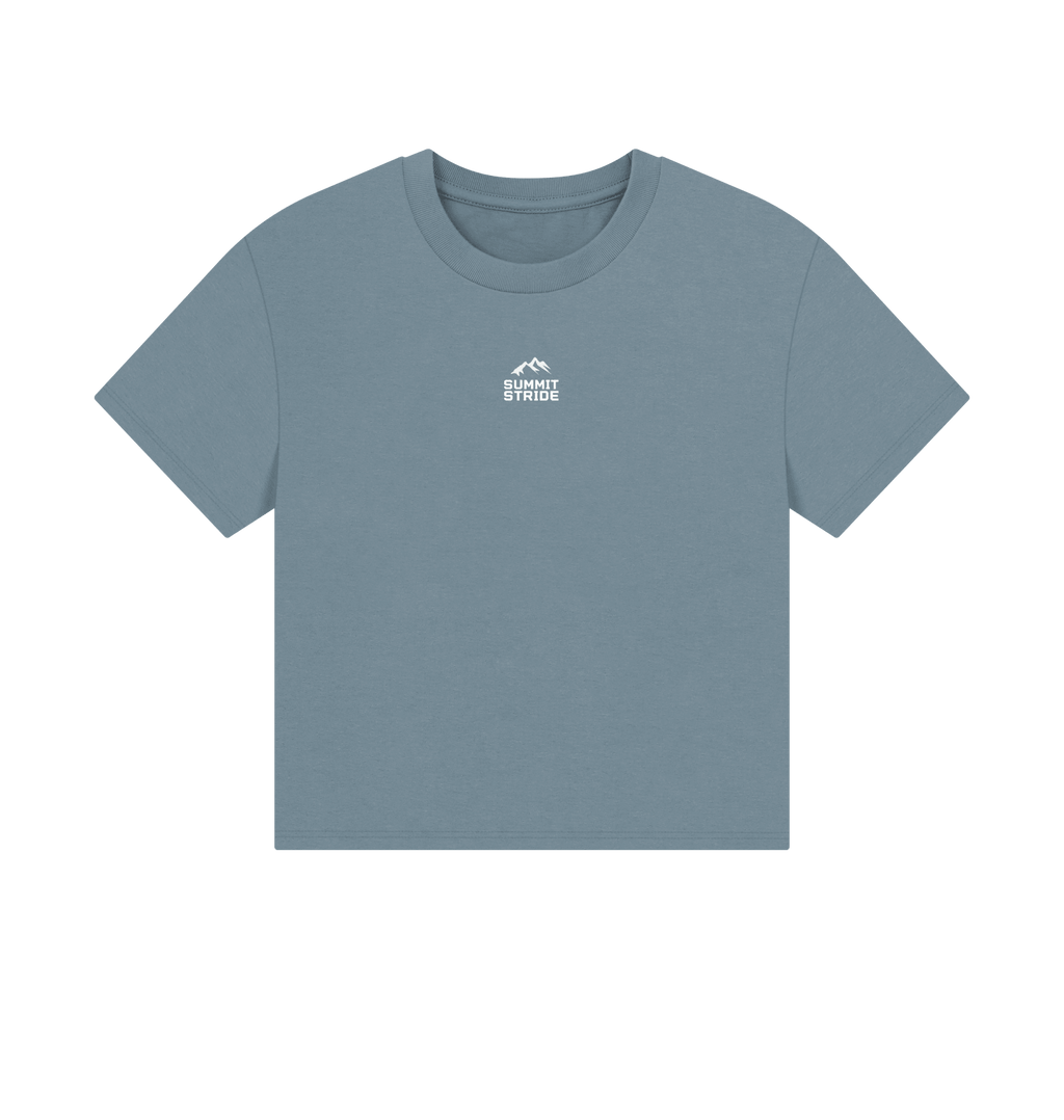 Womens Original Boxy T-shirt - Summit Stride